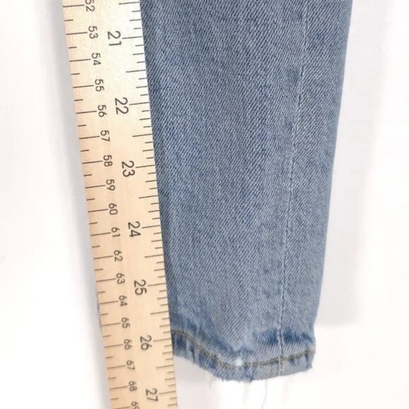 AGOLDE Women's Jeans SOPHIE Size 25‎ ORGANIC COTTON Distressed Skinny A123-3002